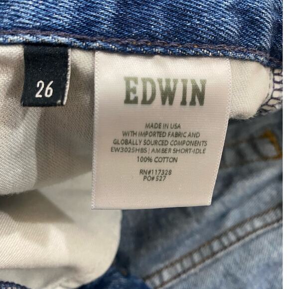 AMBER SHORT IN IDLE by Edwin Size 26 - Picture 9 of 10